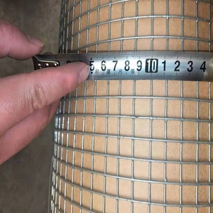1/2x1/2 <span class=keywords><strong>inch</strong></span> 16 gaug hàn dây thép lưới bảo trì thấp hàng rào thỏ lồng đường lái xe cổng đường sắt hàng rào nhúng nóng hoàn thiện sắt - Product Image 4