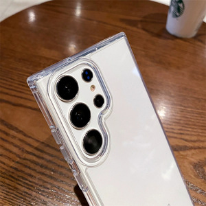 Custodia trasparente in TPU + acrilico antiurto per <span class=keywords><strong>Samsung</strong></span> per Galaxy S25 S23/S24 Plus S22 custodia per telefono cellulare Ultra spaziale - Product Image 6