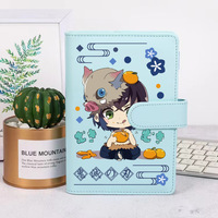 Dessin animé mignon démon nouveau Design compte livre épais PU enfants main Journal promotionnel fournitures de bureau en gros personnalisé