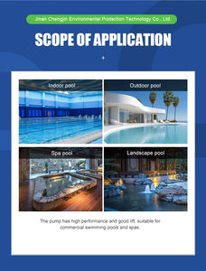 Niederdruck Geräuscharme Drehzahlgeregelte Pool- und Teichpumpe Kommerziell Energiesparend 0,35 PS 160L/min Ein-/Dreiphasenmotor <span class=keywords><strong>1</strong></span> Jahr - Product Image 6