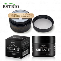Boîtes d'emballage à étiquette privée BSTBIO, extrait de Shilajit de l'Himalaya 30g 50g, résine de Shilajit