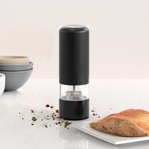 Electric <b>Grinder</b> Stainless Steel Portable <b>Mini</b> Pepper Salt Mill For Kitchen Seasoning - Product Image 2