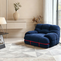 Canapé modulaire Hippopotamus en tissu velours côtelé, fauteuil de relaxation créatif, pouf pour salon, mobilier de maison