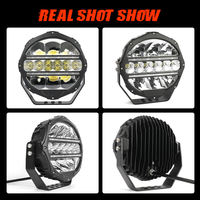 Ce Rohs acier 9 ''haute puissance 240w Spot conduite lumière Ip68 rond blanc ambre Drl camion voiture hors route projecteur Led travail lumière