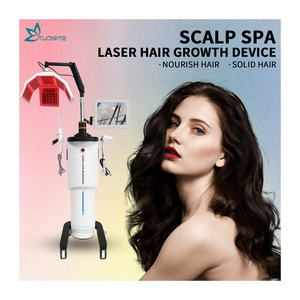 เครื่องเลเซอร์ปลูกผม LLLT 650 นาโนเมตร หวีไมโครเคอร์เรนท์ บำบัดผมร่วง ฟื้นฟูหนังศีรษะ กระตุ้นการงอกใหม่ของเส้นผม อุปกรณ์สำหรับร้านเสริมสวย - Product Image 6