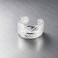 Beimai OEM Klassischer 18K Vergoldeter Edelstahl Verstellbarer Flügel-Offener Ehering für Geschenk & Party