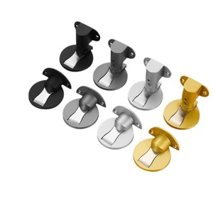 Butée de porte magnétique réglable en alliage d'aluminium, type A, encastrée au sol, pour portes de chambre, motif Jasmin de nuit - Product Image 5