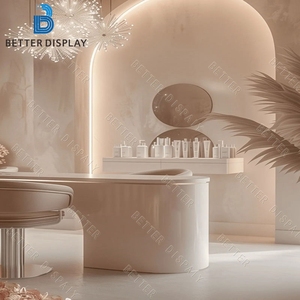 Muebles de Salón de Belleza de Alta Gama, Mesa y Silla Personalizadas, Juego de Muebles para Salón de Manicura y Spa, Diseño Interior para Salón de Belleza y Peluquería - Product Image 6