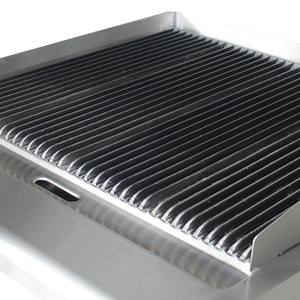 Parrilla de Carbón con Ranuras, Parrilla Vertical de Acero Inoxidable para Barbacoa - Product Image 2