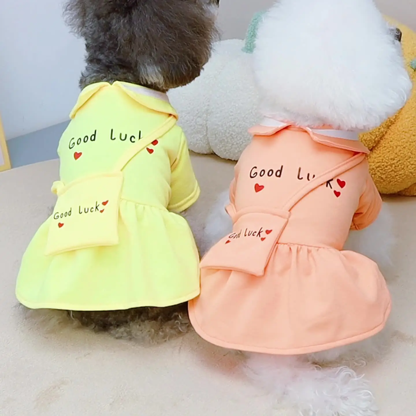 New Design Spring Summer Pet Skirt Dog Cat Clothes Cute Pet Dress Cat Skirt Girl Dog Puppy Shirt Clothes