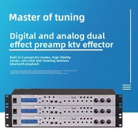 Processeur audio numérique X5 professionnel pour KTV, suppression de l'feedback du microphone, mixeur d'écho et de réverbération pour système de karaoké