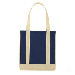 Sac d'épicerie réutilisable en non-tissé avec logo personnalisé, impression sérigraphique, design personnalisable pour événements et cadeaux - Product Image 4