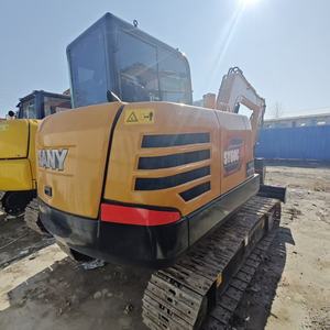 Excavatrice hydraulique compacte Sany SY60C - Moteur puissant et économe en carburant pour les travaux d'ingénierie municipale - Product Image 2