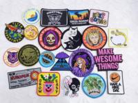 Patchs personnalisés en gros, thermocollants, 3D, avec logo personnalisé, badges appliqués, brodés, à coudre ou à repasser pour vêtements