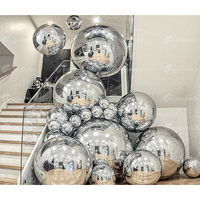 Décorations de Noël gonflables rouges pour la publicité extérieure, grandes boules brillantes pour les fournitures de Noël