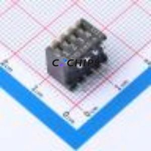 193-4MSR DIP Switch Switch Flat Toggle, Raised Type Single Pole Single Throw 4 Gull Wing Type - Product Image 1