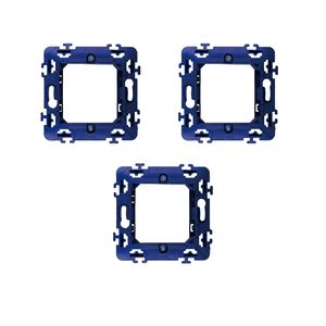 Marco de montaje para interruptor de pared Gloca, paquete de 3, plástico, fácil instalación, para la serie Living - Product Image 1