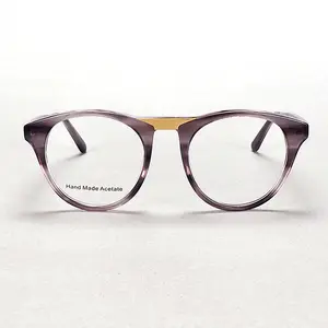 Jheyewear acetato di alta qualità classico full frame occhiali da vista dell'annata montature da vista