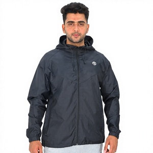 Chaqueta Cortavientos Delgada con Capucha Blaze Fight Wear, Impresión Personalizada, Poliéster, Impermeable, Sublimación, Estilo Urbano - Product Image 1