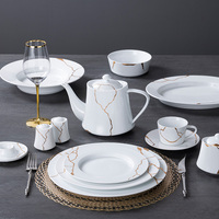 PITO Vente en gros de vaisselle en céramique, vaisselle personnalisée, ensembles de vaisselle en céramique, assiettes blanches, ensembles de vaisselle en porcelaine, service de table en porcelaine