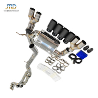 JTLD - Sistema de Escape Valvetronic con Tubo Intermedio de Longitud Igual para BMW M3 M4 F80 F82 S55, Diseño Más Reciente