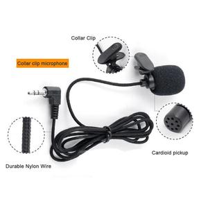 Clip professionnel-revers Micro Cravate 3.5mm Jack TRS Mains libres Mini Filaire Micro À Condensateur - Product Image 6