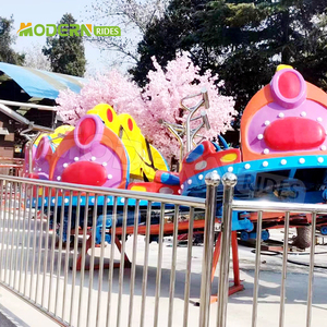 Nouvel équipement de parc d'attractions : mini-montagnes russes pour enfants, design intérieur et extérieur, à vendre - Product Image 6