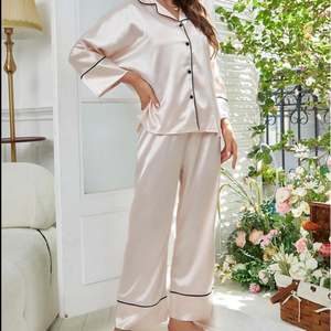 Logo personnalisé Pyjamas souples pour femmes Pantalons de pyjama à manches longues pour l'automne et l'hiver Ensemble de vêtements de maison - Product Image 5