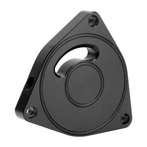 Espaciador de placa de válvula de soplado Turbo de aleación de aluminio de alta calidad BOV para Honda Civic Coupe 1,5 T 2015-2021 negro - Product Image 2