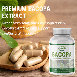 Label pribadi OEM memori otak dan kognitif mendukung suplemen Herbal tropis kapsul ekstrak Bacopa Monniera - Product Image 3