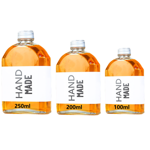 Botella de cristal <span class=keywords><strong>para</strong></span> café, vino, leche, té con tapa de <span class=keywords><strong>aluminio</strong></span>, 100ml, 200ml, 250ml, 350ml, 500ml - Product Image 6