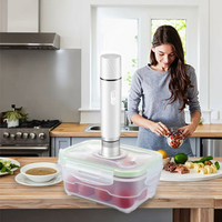 Scelleuse sous vide avec sacs Scelleuse sous vide à main pour aliments de type C est rechargeable