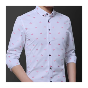 Keqiao ผ้าฝ้ายทอลายพีชกว้าง140ซม. สำหรับเสื้อผ้าผ้าฝ้ายสแปนเด็กซ์ผ้าทอลายทแยง - Product Image 1