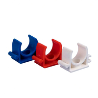 Support de tuyau électrique en PVC-U, clip en U avec surface lisse et faible pression