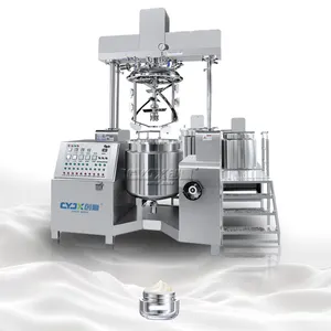 CYJX Jacket Heating Mixing Kettle For Food Factory Juice Jam Vacuum Emulsifier Homogeneous Machine Jelly Making Machine