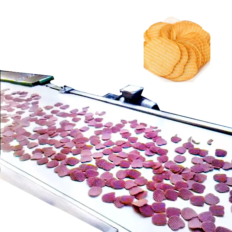 Snack Voedsel Industrie Bakken Aardappel Chips Productielijn Prijs