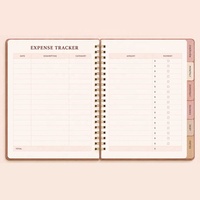 Carnet de notes à spirale Yihe New 8,5 x 11 pouces avec options de cadeaux de Noël/mariage disponibles