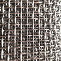 Maille carrée tissée ondulée en acier inoxydable 304, 4x8 pieds, 10x10 mm, 100x100, 18, calibre 10, Philippines, pour tamis filtrant
