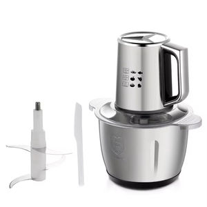 Procesador de Alimentos de 3L de Capacidad, Buena Calidad y Seguridad en el Uso, Picadora de Carne de 1000w con Cuerpo de Acero Inoxidable - Product Image 3