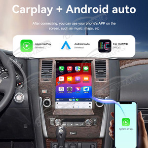 12.1 ''carplay cho Nissan tuần tra 2012 2019 cao cấu hình Android 13 GPS đa phương tiện Máy nghe nhạc tự động không dây xe đài phát thanh đầu đơn vị - Product Image 3
