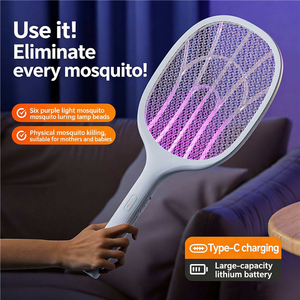Wholesale Premium Electric Mosquito Swatter Replacement <b>Net</b> Durable 3 Layers Safety <b>Mesh</b> for Mosquito Racket PCB Accessories - Product Image 2