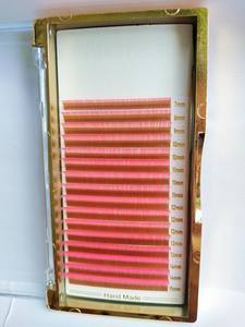 OEM Bandeja de Pestañas de Pelo Sintético de Marca Privada de 16 Líneas, Grosor de 0.15mm, Extensiones de Pestañas Individuales CC, Fans Premade para Belleza - Product Image 4