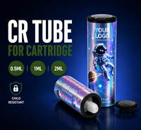 Emballage de cartouches résistant aux enfants avec logo personnalisé UKETA, pour cartouches de 0,5 ml/1 ml, boîte d'emballage pour cartouches, emballage de tubes d'huile résistant aux enfants