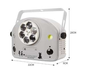 Tốt nhất bán New phong cách bốn trong một mô hình của mắt mô hình nước Laser stroboscopic giọng nói kiểm soát bầu không khí Flash - Product Image 5