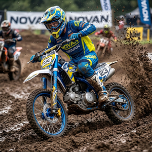 Moto tout-terrain 125CC modèle DB125, moto pour adultes, <span class=keywords><strong>moteur</strong></span> à essence 4 temps, motocross, course hors route, transmission par chaîne, pitbike pour adolescents et adultes - Product Image 6