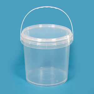 Пластиковое круглое ведро с крышкой, 2 л - Product Image 1