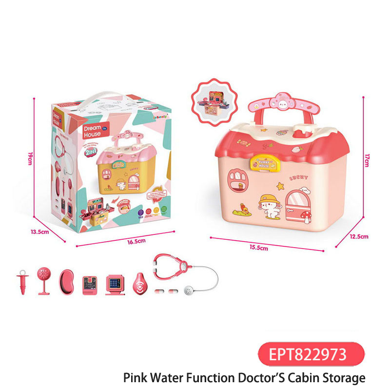 Stockage EPT822973-Pink de cabine de docteur de fonction de l'eau (48pcs/ctn)