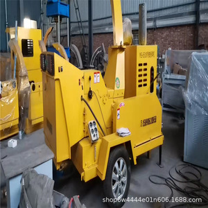 Broyeurs de jardin à moteur diesel, démarrage électrique, qualité professionnelle, pour branches d'arbres et paille - Product Image 2