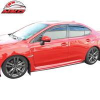 Viseras para Ventanas Estilo Delgado con Tinte Ahumado para Subaru Impreza 2012-2016, 4 Piezas, Accesorios Exteriores para Auto, Protector de Lluvia, Deflector de Viento