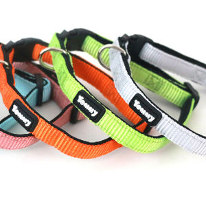 Collar de buceo para mascotas de algodón liso de 1.0*20-31 CM, seguro y cómodo en todo momento. - Product Image 4